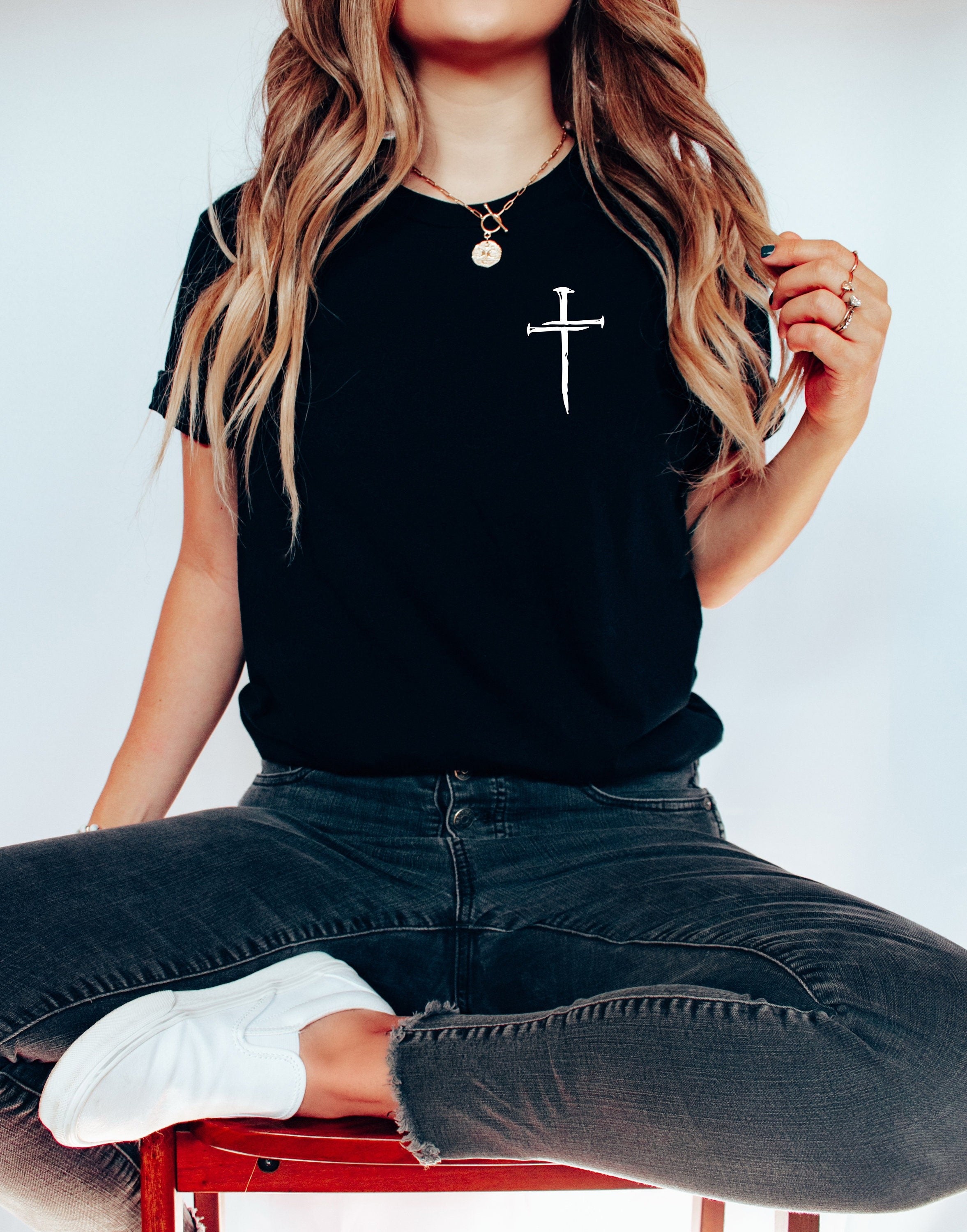 Cross Shirt, Faith Cross Shirt, Christian Gift, Faith Gift, Christian Shirts, Gift For Him, Gift For Her, Faith Cross, Fathers Day Shirt